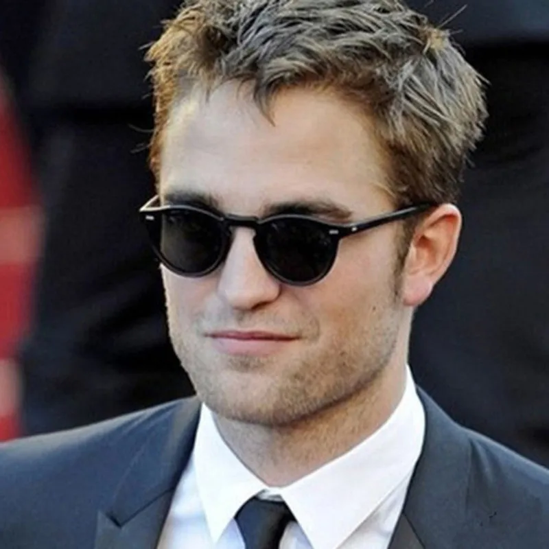 Винтажные маленькие овальные солнцезащитные очки мужские и женские