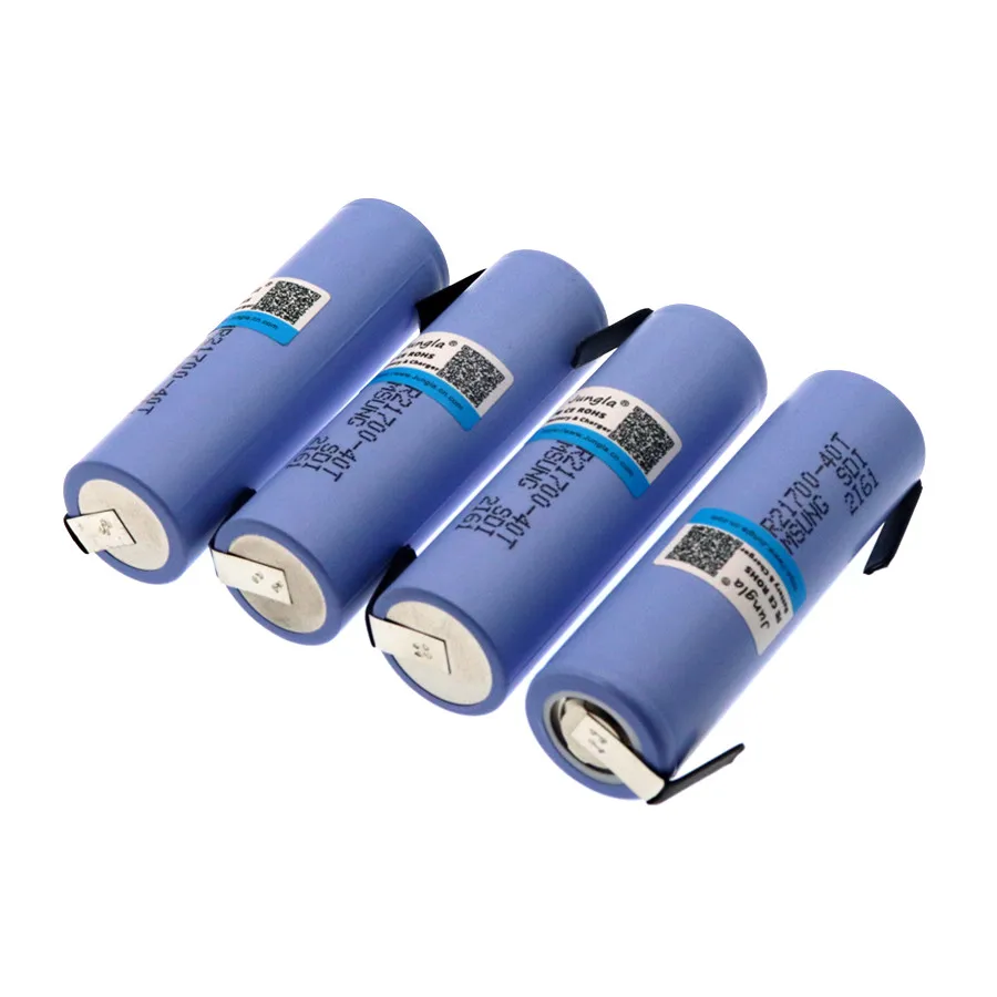 40T 4000mAh 35A 21700 мощность Батарея разрядка мощность электронная сигарета зарядка литиевая батарея+ DIY никель
