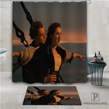 

Custom Titanic (1) Waterproof Shower Curtain Doormat Home Bath Bathroom Polyester Fabric Multi Sizes#2019-01-12-320