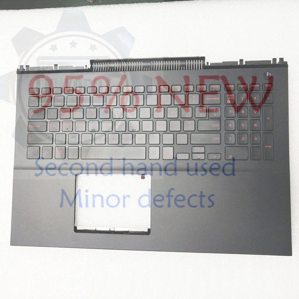 Для Dell Inspiron 7566 7567 Gamer Упор для рук клавиатура Englich US подсветка 00KN55 - Цвет: 95 new