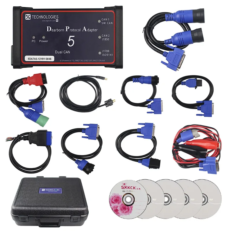 

Professional DPA5 Dearborn Protocol Adapter 5 Best Quality Heavy Duty Truck Scanner multi-language Auto diagnositc tool