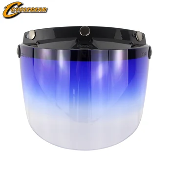 

BV03 Open Face Motorcycle Helmet Visor Half Face Bubble Visor Motorbike PC Chopper Lens casco capacete moto Bubble visor lens