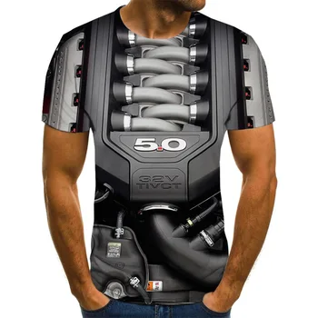 

Summer 2020 new 3d jacket T-shirt men short sleeve shirt funny T-shirt Japanese punk anime gothic 3d T-shirt men's clothes