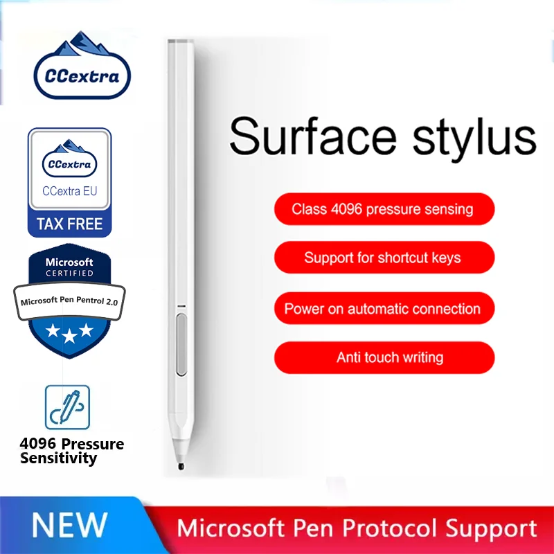 MPP2.0 CCextra стилус с перезаряжаемой поверхностью для Microsoft Surface Pro 3 4 5 6 7 X Laptop 1 2 Book Studio