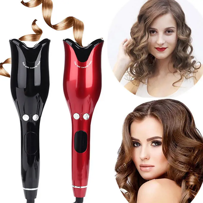 

Automatic Hair Curler Rotating Ceramic Curling Iron Tongs Corrugation Curling Wand Hair Waver Styler Tools Auto Hair Crimper