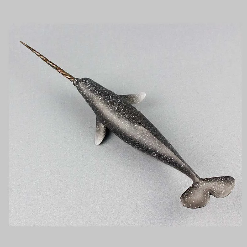 Морская жизнь нарваль фигурки моделирование модель животного игрушка единорог