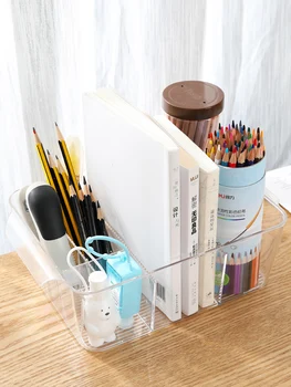 

Transparent Acrylic Cosmetic Jewelry Nail Polish Drawer Organizer Bathroom Makeup Sundries Office Desk Accessories Storage Box