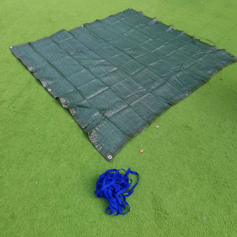 Tewango зеленая HDPE сельскохозяйственная вязаная Солнцезащитная сетка садовая патио