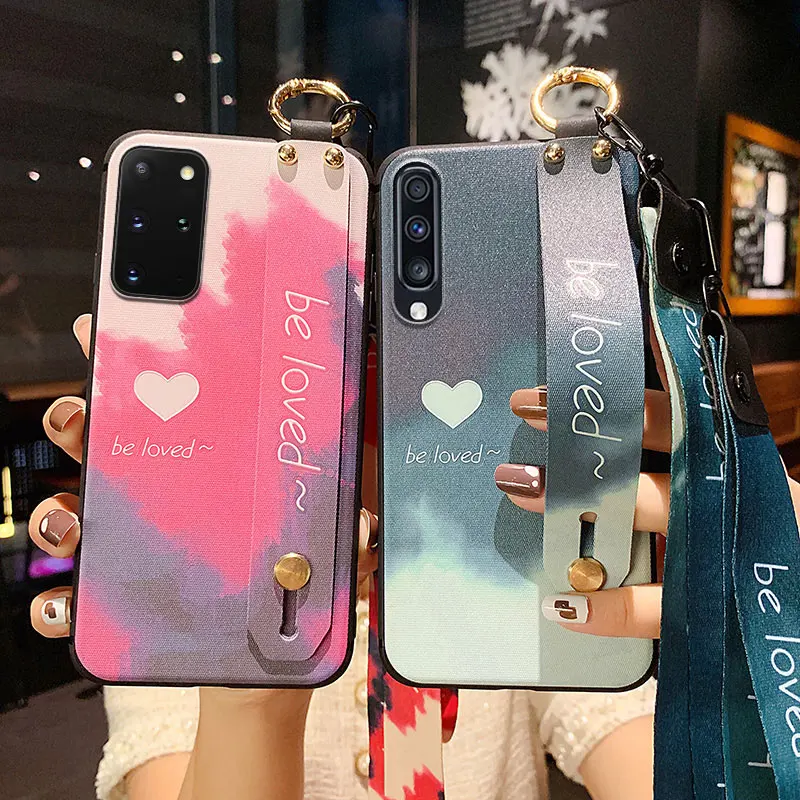 Enhanced Phone Holder Case with Wrist Strap and Lanyard - SoCouple
