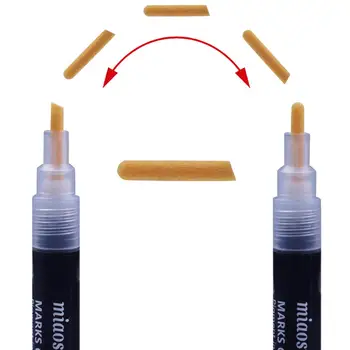 

Acrylic Drawing Dual-Tips Marker Pens for Fabric Wood Glass Rock Paper Mugs Ceramic Tire Balloon Painting