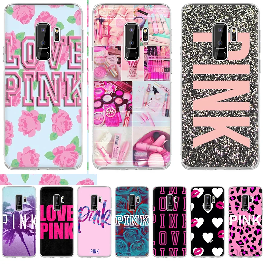 Чехол для телефона Desxz Love Pink Girly Pretty Samsung Galaxy J3 J5 J7 2016 2017 A5 A6 A8 Plus 2018 Note 8 9 |