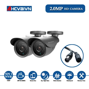 

1080P HD Analog Waterproof Outdoor 2MP AHD Camera 1080P CCTV Camera Night Vision Security Cam IR Cut