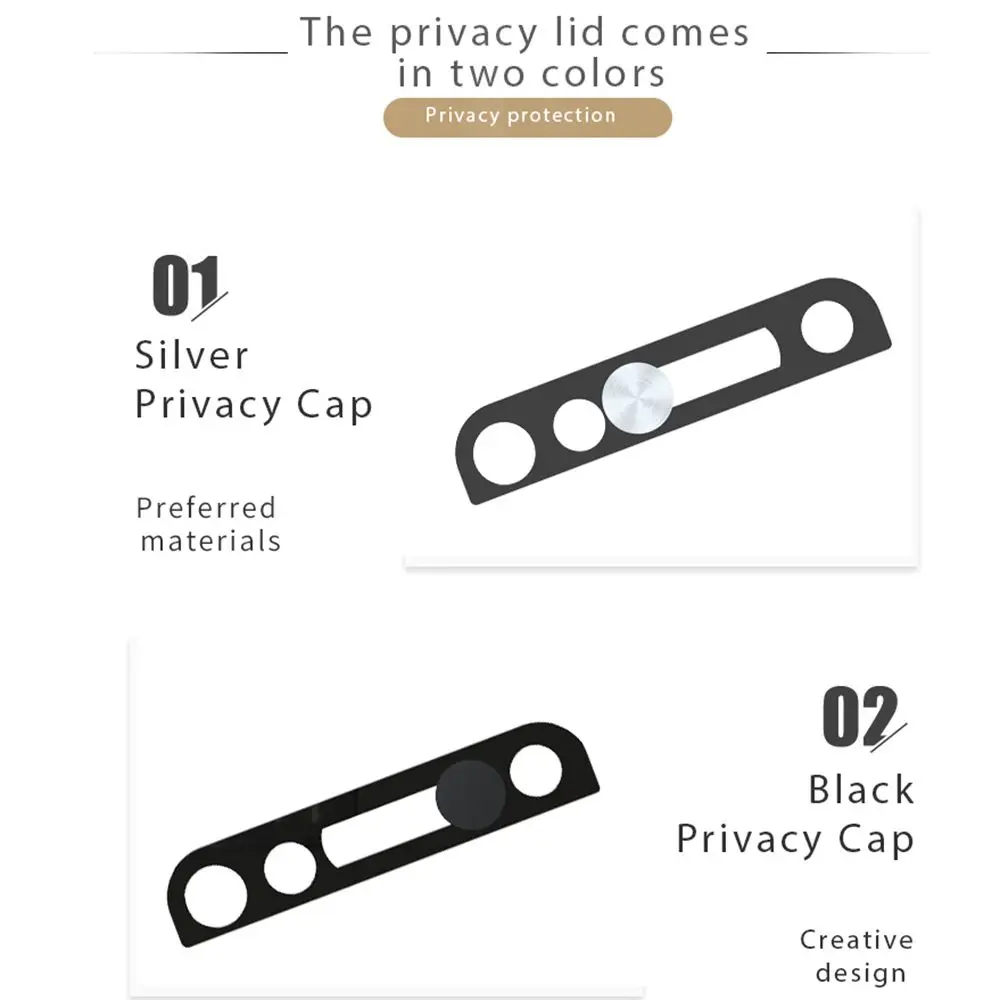 Webcam Cover 1/3PCS for Apple iPhone X 11 12 ProMax
