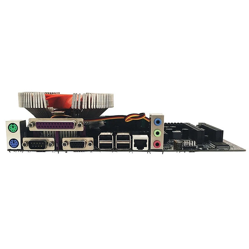  G41 Desktop Motherboard For Intel Cpu Set With Quad Core 2.66G Cpu E5430 + 4G Memory + Fan Atx Comp