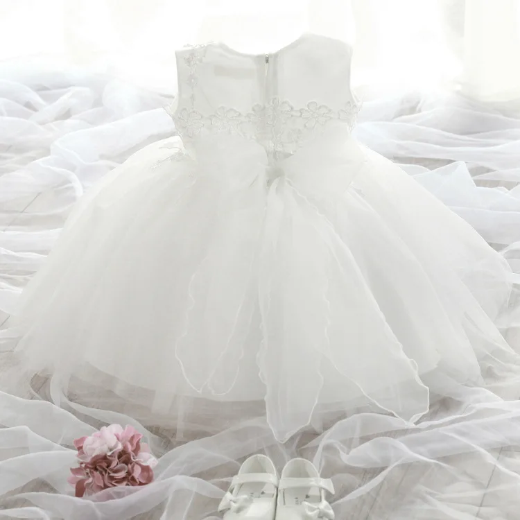 

Europe And America Vest Gauze Children Princess Wedding Dress Summer Girls CHILDREN'S DAY Performance Puffy Dress 2019
