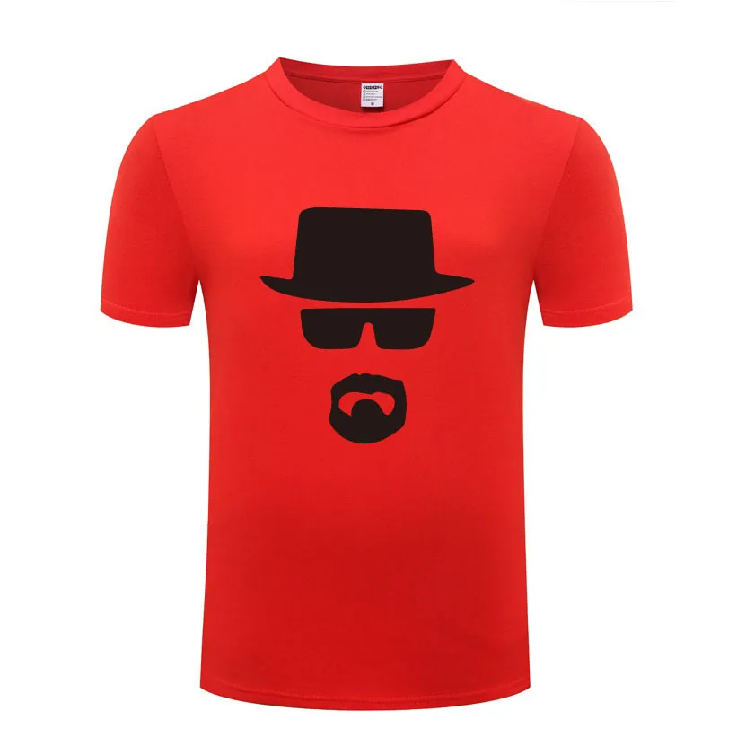 Breaking Bad Heisenberg Мужская футболка с принтом футболки для фанатов мужские хлопковые