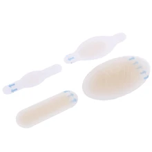 4 шт./компл. Женская Мода гелевый мягкий чехол наклейка пятки силиконовый клей гидроколлоидная гель в блистерной упаковке пластырь анти-носить наклейка пятки патч