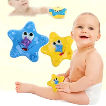 

Cute Kids Baby Swimming Shower Playing Starfish Shape Bathing Water Spray Toy Cute starfish shape attractive for your baby