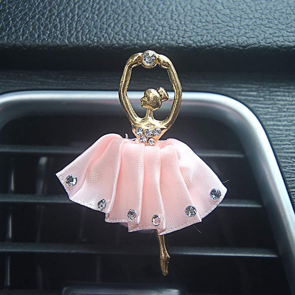 Стразы, балетный освежитель воздуха для девочек, автомобильный освежитель воздуха, освежитель воздуха для автомобиля