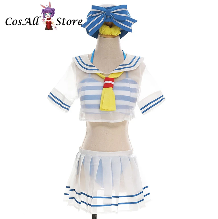 Rem Re:Life in a different world от zero Sailor suit морской купальник карнавальный костюм летний |