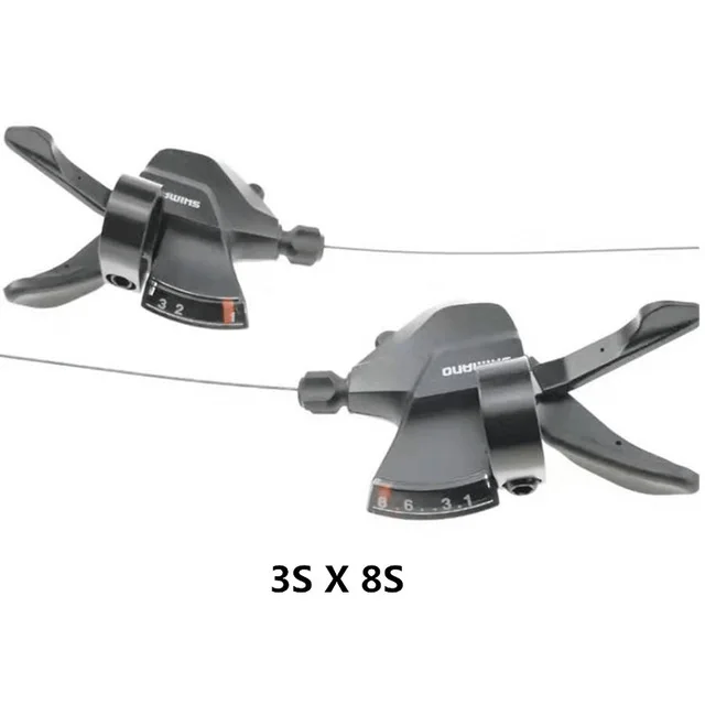 3X8S 24S pair SHIMANO Altus SL-M315 2X7 2X8 3x8 3x7 14S 16S 21S 24S с рычагом переключения передач кабель SL-M310 обновленная версия - Цвет: 3X8S 24S pair