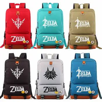 

Game The Legend of Zelda Wings Sword Boy Girl Book School bag Women Bagpack Teenagers Schoolbags Men Student Patchwork Backpack