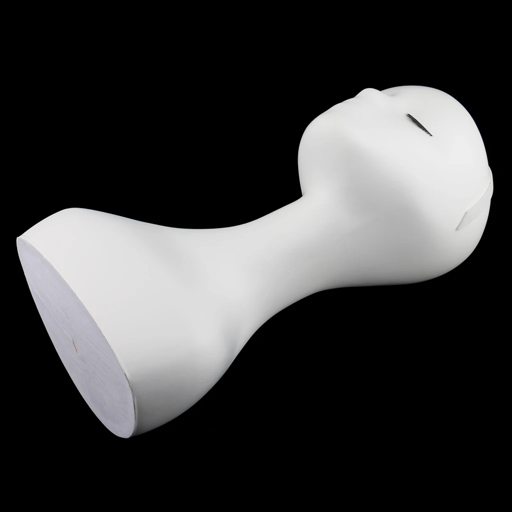 Women Mannequin Head Wigs Display Stand Scarf Hat Display 44cm