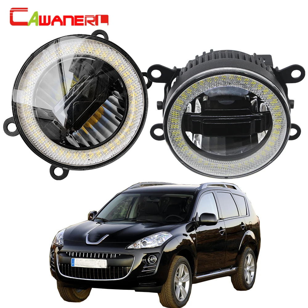 

Дневные ходовые огни Cawanerl для Peugeot 4007, GP _, 2007-2013, Автомобильные светодиодные лампы, противотуманные фары, дневные ходовые огни, ангельский глаз, 12 В, 2 шт.