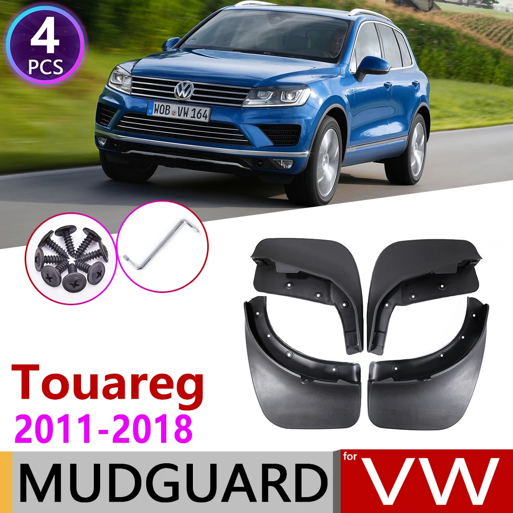 Для Volkswagen VW MK2 7P Touareg 2011 ~ 2018 автомобиля брызговик Fender клапаном аксессуары для
