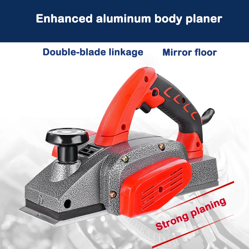 cheap!!!- Multifunctional Power Tool Woodworking Portable Planer
Upgrade Mirror Grade Aluminum Body Electric Planer Enhanced Planer 220V