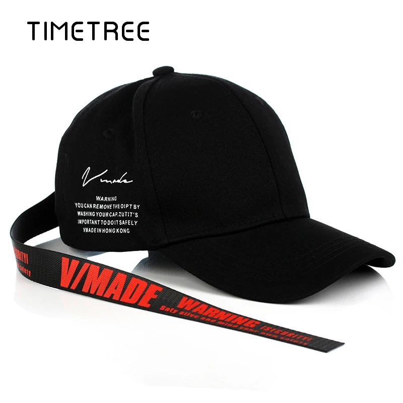 Fashion-Cotton-Adjustable-Men-Baseball-Hat-Caps-Letter-Long-Tail-Belt-Casual-Hip-Hop-Baseball-Women