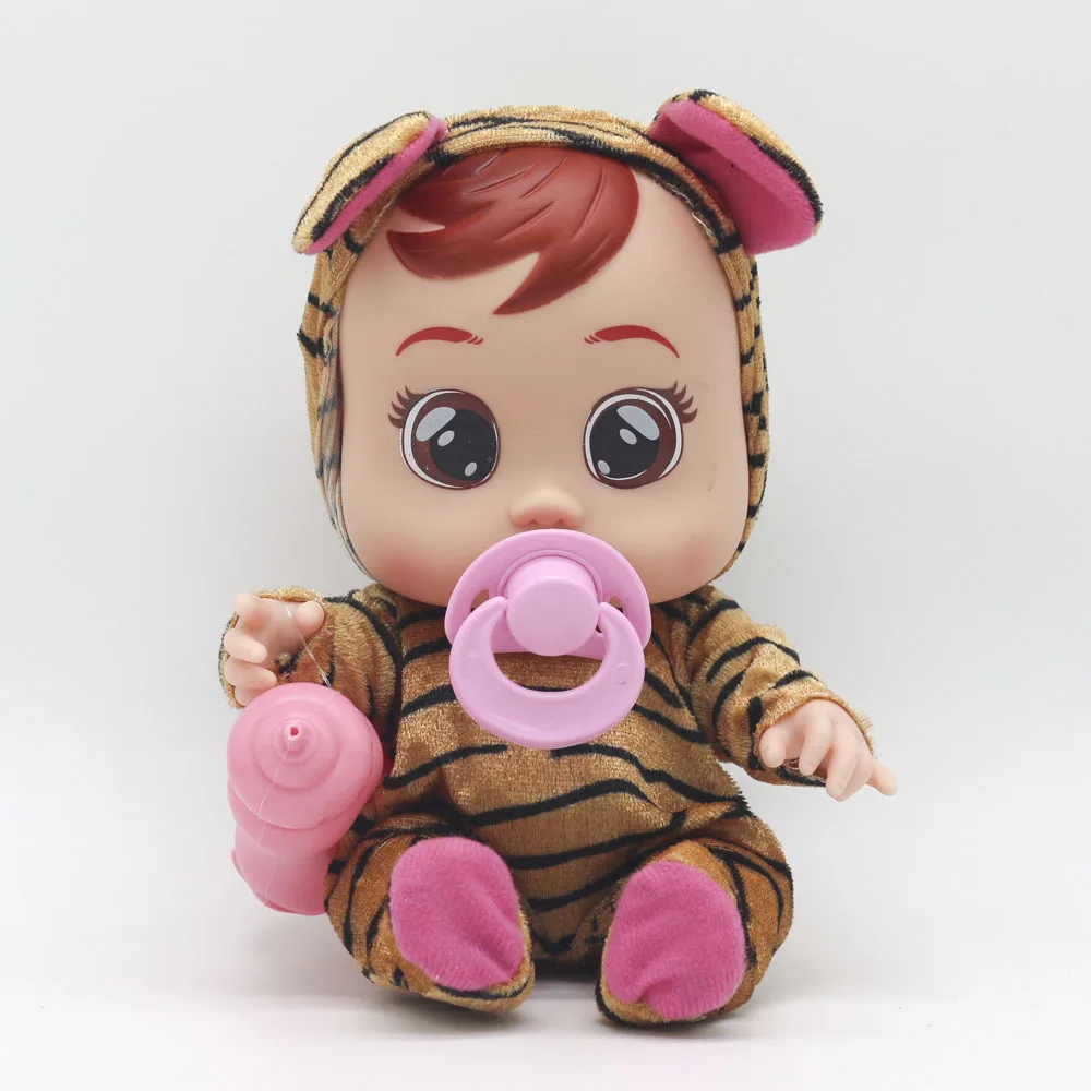 3D силиконовая кукла Inteiro Realista Reborn Cry A Baby, высокое качество, волшебные слезы, куклы, игрушки для детей, подарок-сюрприз