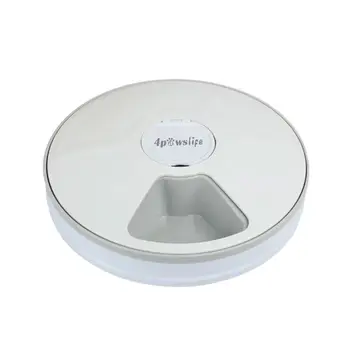 

Pet Automatic Feeder for Cat Dog LCD Timed Food Dispenser 6 Meal Trays Dog Bowl Smart Programmable Self Container Digital Feeder