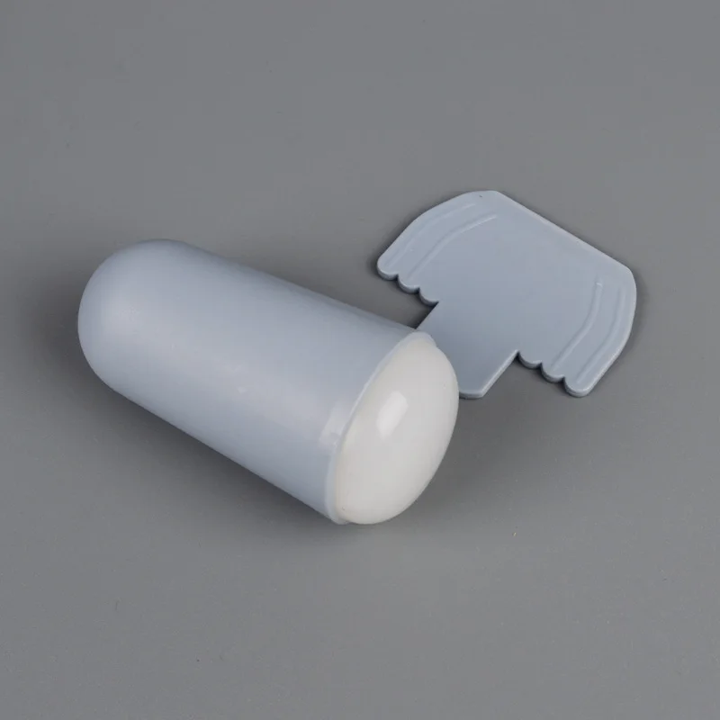 Cross Border Manicure Implement Silicone Seal Templates Steel Plate Printed Oil Set Only Ultra-Soft Printed Tool Stamp