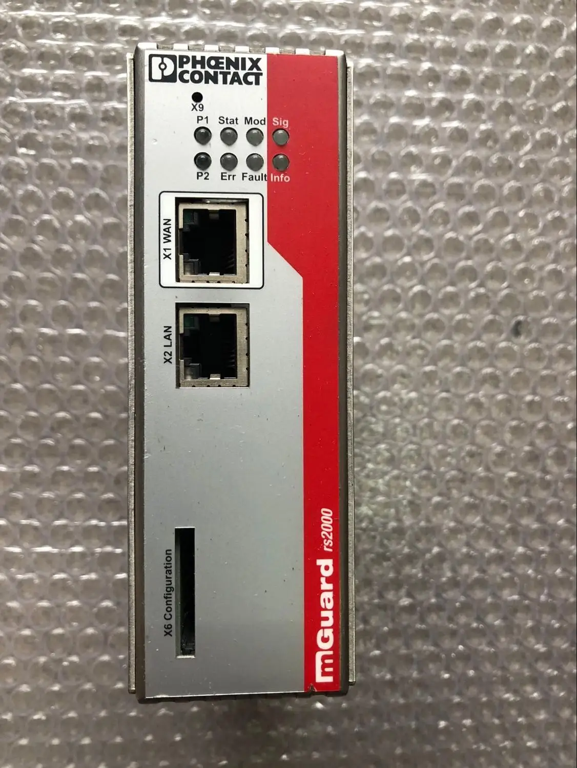 PHOENIX CONTACT ONTROLLER FL MGUARD RS2000 TX/TX VPN используется в хорошем состоянии пожалуйста