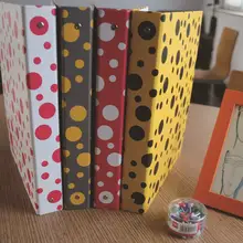 Impression dot color dot четырехцветный органайзер для офисных школьных данных 1 шт. A4 папка