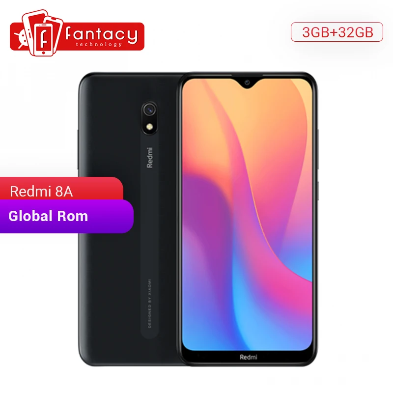 Xiaomi Redmi 8A 8 A смартфон с восьмиядерным процессором Snapdargon 439 ОЗУ 3 ГБ ПЗУ 32 6 22 мАч 5000 12
