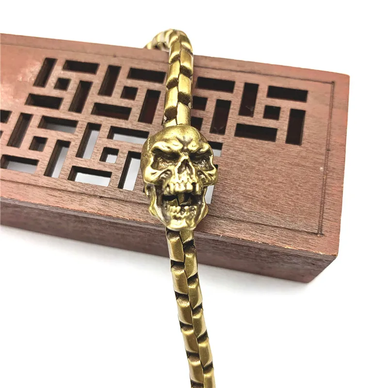 skull bracelet brass (5)
