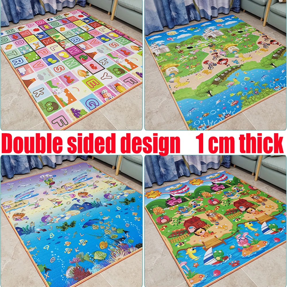 Waterproof Eco-friendly Baby Crawling Mat Thickening Child Folding Baby
Mats Living Room Carpet Climb A Pad kid rug Carpet