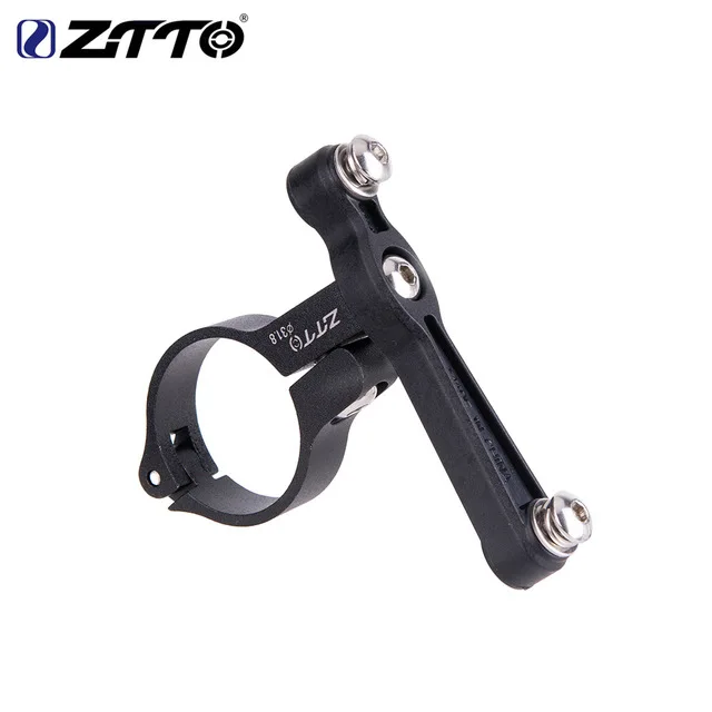 Black ZTTO MTB велосипедный держатель болтов держатель 22,2 25,6 31,8 мм бутылка из алюминиевого сплава держатель Горная дорога велосипед - Цвет: Black