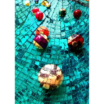 

5D DIY Diamond Wall Painting Sticker Watercolor Billiard Picture Full Round Drill Cross Stitch Bead Modern Work Home Decoration