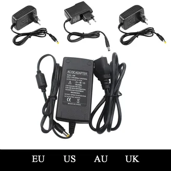 

110-240V AC To DC Adapter 12V 1A 2A 5A 6A Power Adaptor Charger Universal Switching Supply 12 Volt LED Light Strip Plug