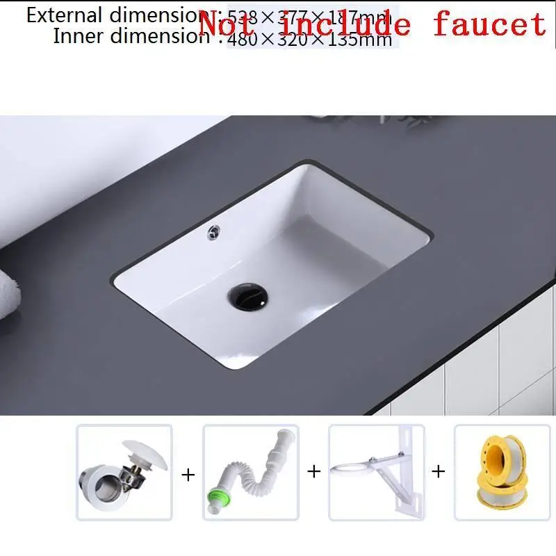 Nablatowa Wasbak Salle Bain Da Appoggio Waschtisch чаша Куба Para Lavabo De Mano Pia Banheiro Ванная раковина умывальник - Цвет: Version K