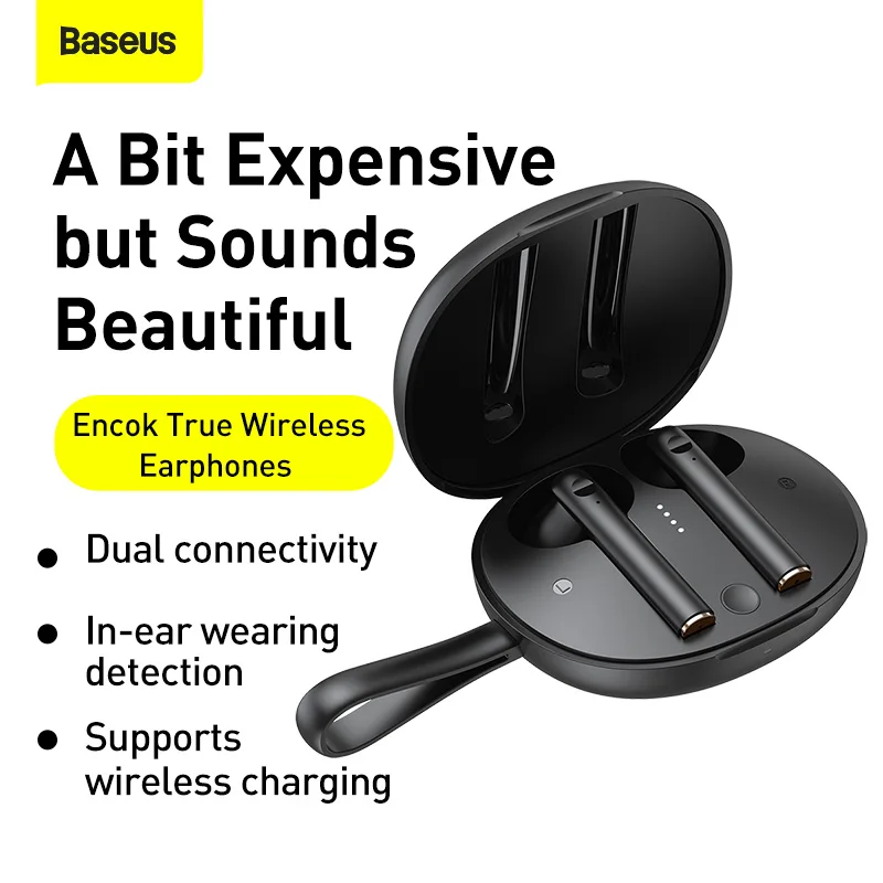 Baseus W05 TWS Earbuds Wireless Charging Bluetooth