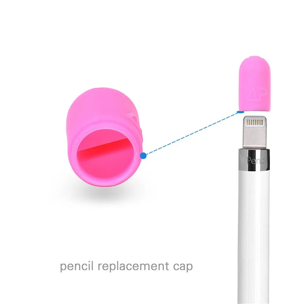 Силиконовый защитный чехол накладка для Apple Pencil для iPad Pro 12," 10,5" 9," планшетный Стилус Чехол Ручка Телефон Tab-L823