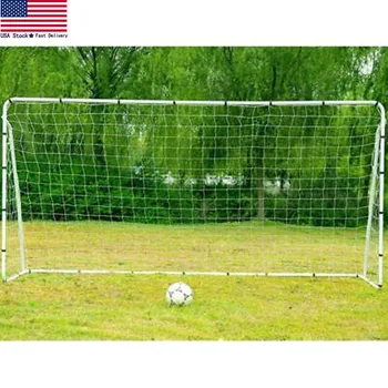 

12'x6' Portable Football Goal Soccer Net Steel Frame Quick Ball Sport Training