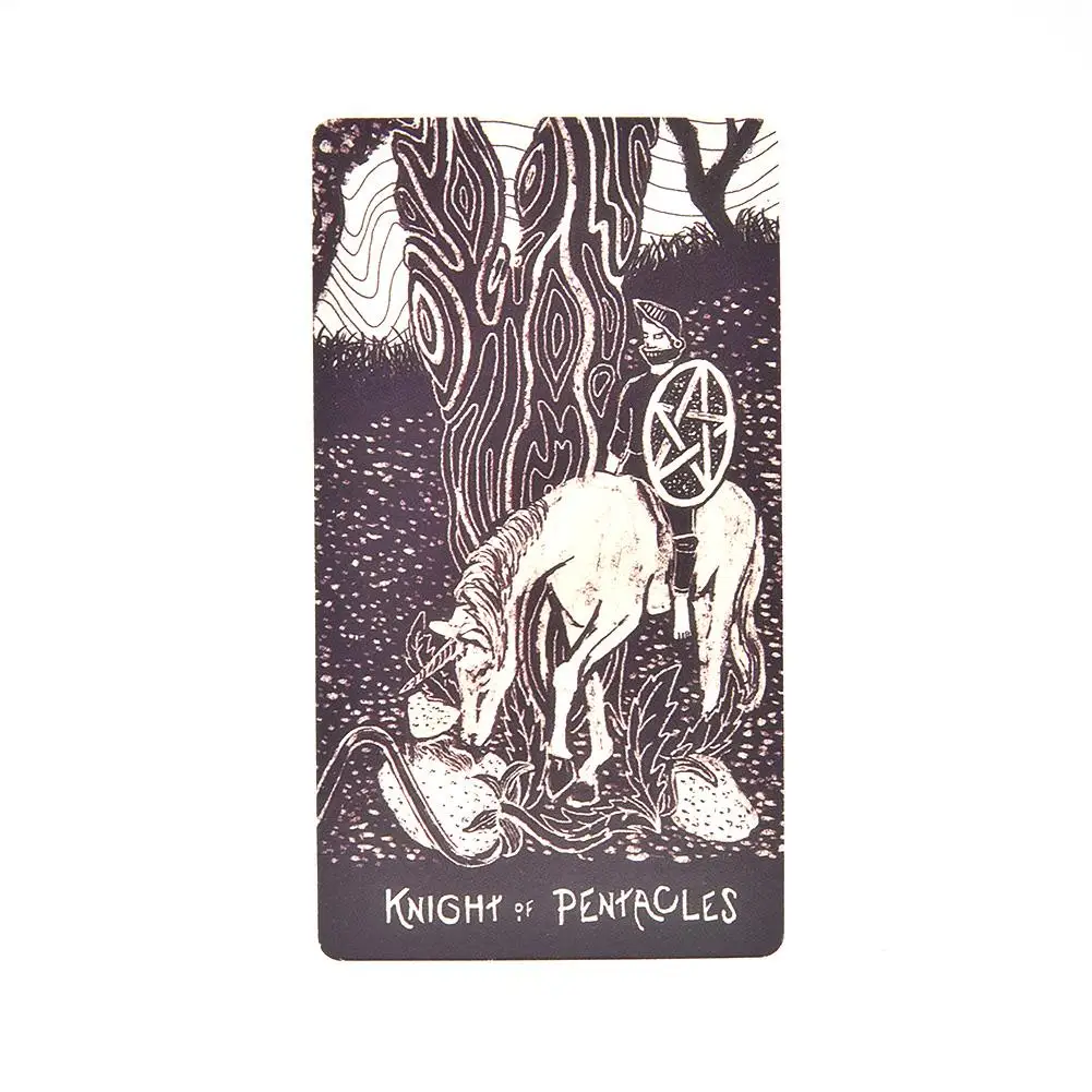 79 Pcs Light Visions Tarot Deck Tarot Cards Game Gift For Family Party Playing Card Entertainment Board Table Games Gifts