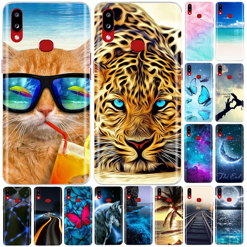 Для Samsung A10S чехол TPU матовый Мягкий силиконовый для Galaxy A 10 S A107F A107 SM-A107F Funda |