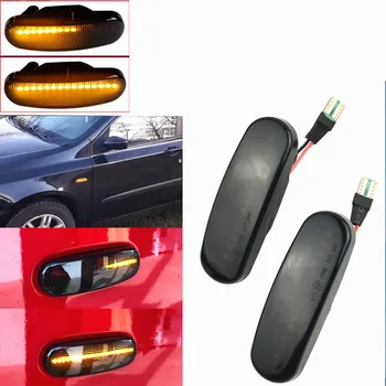 

Led Dynamic Side Marker Turn Signal Repeater Light lamp For Fiat ABARTH Punto Doblo Fiorino Idea Linea Multipla Panda Qubo Stilo