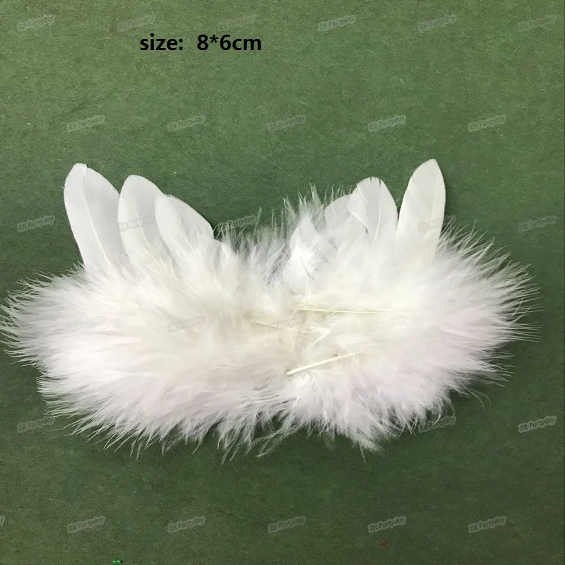 Ангельские крылья с перьями для новорожденных, костюм, реквизит для фотосессии, вечерние украшения для маленьких мальчиков и девочек, подарок Navidad